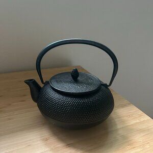 Cast iron teapot